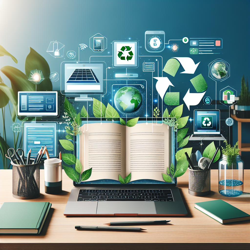 eco-friendly technology for studying
