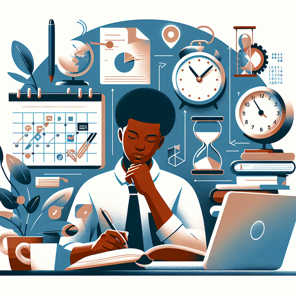 creating a study schedule